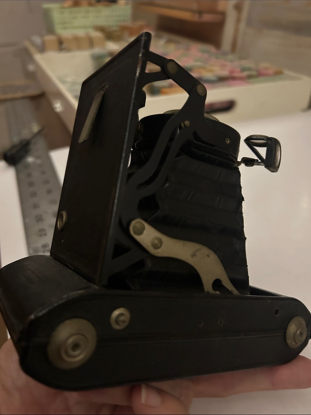 Classic Folding Bellows Camera — Black - Picture 7 of 8